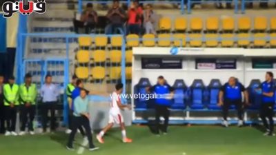 رد فعل محمد إبرهيم بعد الهدف الثالث للزمالك في الإسماعيلي (فيديو)