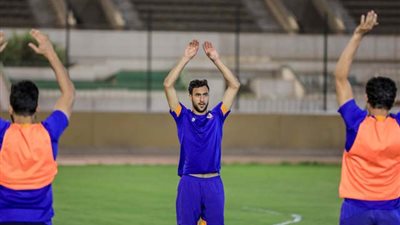 مران استشفائي للاعبي الأهلي المشاركين أمام المقاولون