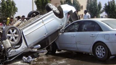 النيابة تطلب التحريات في حادث تصادم سيارتين بالمهندسين