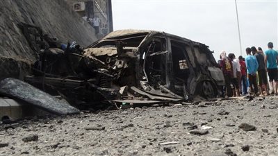 اليمن: إصابة مدير أمن عدن في تفجير انتحاري استهدف سيارته