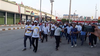 4 آلاف شاب وفتاة يشاركون في ماراثون ببرنامج