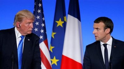 ترامب يصف ماكرون بـ