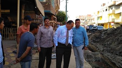 محافظ الشرقية يرصد مخالفات في مشتول السوق ومنيا القمح (صور)