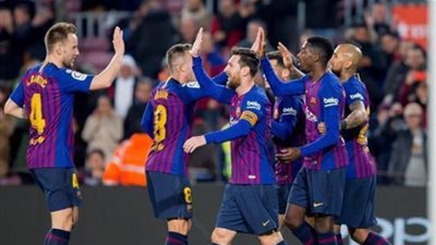 برشلونة يهزم فيسيل كوبي بهدفين وديا (فيديو)