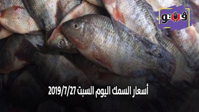 اسعار السمك اليوم السبت 2019/7/27