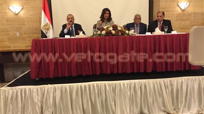 بالصور.. وزيرة الهجرة تبحث مشكلات الجالية المصرية بالسعودية