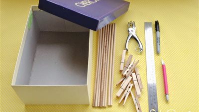 بالصور.. شاركي طفلك في صنع لعبة «صندوق كرة القدم»‏