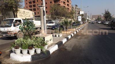 حملة مكبرة لنظافة الشوارع الرئيسية بالحسينية في الشرقية