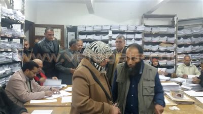 بالصور.. وكيل تعليم القليوبية تتفقد «كنترول الإعدادية»