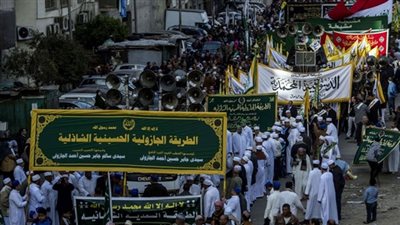 تفاصيل الليلة 132 للطريقة العزمية الصوفية بالقاهرة