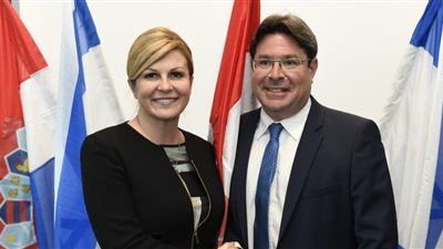 أول زيارة رسمية من رئيسة كرواتيا لتل أبيب 