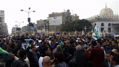 بالصور.. تجمع الآلاف من أهالي بورسعيد للتظاهر تنديدا بإهانتهم