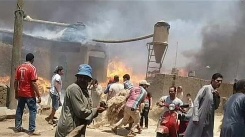 خسائر تقدر بمليون