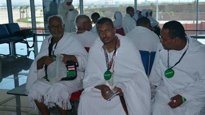 209 حجاج يغادرون مطار الغردقة لأداء المناسك