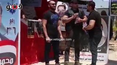 هاني شاكر يستعين بـ10 بودي جارد في انتخابات الموسيقيين (فيديو)