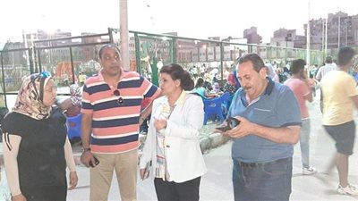 زيارة مفاجأة لوكيل وزارة الرياضة إلى مركز شباب سموحة بالإسكندرية