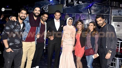 بالصور.. رنا سماحة تحتفل بخطوبة شقيقتها