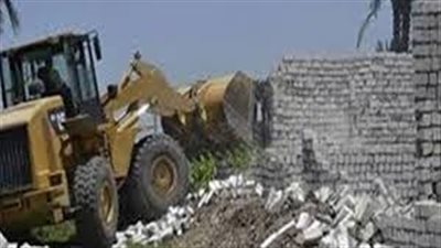 إزالة 31 حالة تعد على أراضي أملاك الدولة في قنا