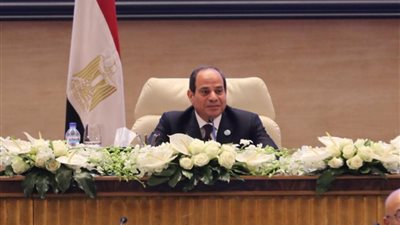 رسائل السيسي خلال جلسة مبادرة التحول الرقمي بالمؤتمر الدوري السابع للشباب