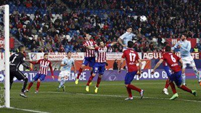 تعادل سلبي بين أتلتيكو مدريد وإيبار في الشوط الأول