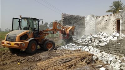 بني سويف تسترد 745 فدانا ضمن الموجة الـ13 من حملات إزالة التعديات