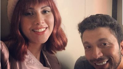 ياسمين رئيس وأحمد خالد موسى في كواليس 