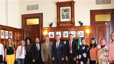 بنك مصر يحتفل بتخرج أول دفعة فازت بمنحة بنك مصر لجامعة النيل