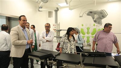 وفد من البنك الدولي يتفقد التشغيل التجريبي لمشروع التأمين الصحي الشامل