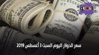 سعر الدولار اليوم السبت 3 أغسطس 2019