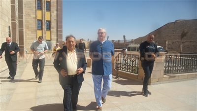 بالصور.. زيارة أمير الدنمارك لمتحف النيل بأسوان