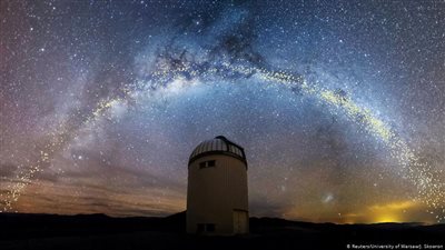 خريطة ثلاثية الأبعاد لشكل مجرة 