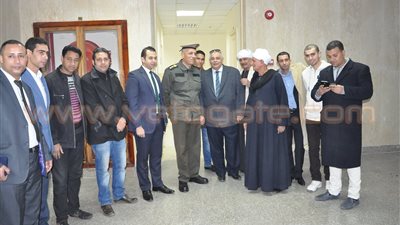 بالصور.. المصريين الأحرار يشارك في افتتاح مجمع محاكم جهينة
