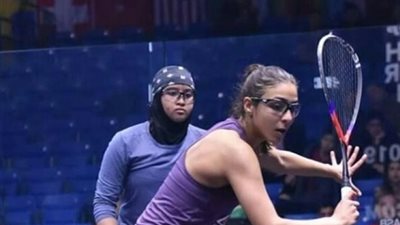 وزير الرياضة يشيد بفوز هانيا الحمامي ببطولة العالم لناشئات الإسكواش