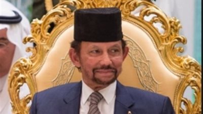 سلطان بروناي يصل إلى مطار القاهرة