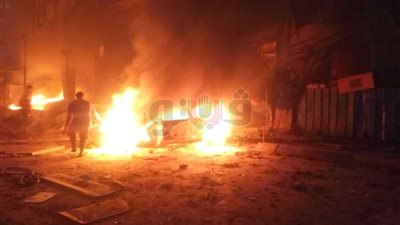 مصدر أمني: تصادم 4 سيارات أمام معهد الأورام وراء الحادث