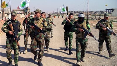 الحشد الشعبي يغلق طريق 