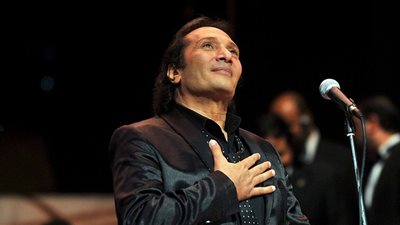 هيثم الحاج يقدم علي الحجار بحفل معرض الكتاب