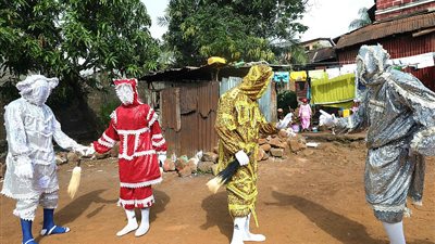 أغرب عادات وأسرار قبيلة قروية في سيراليون (صور)