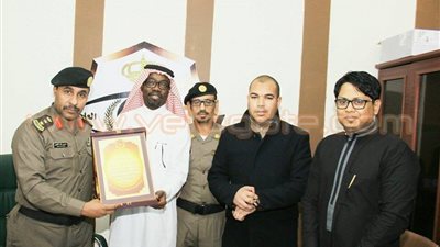 المركز العربى الافريقى يوفد مندوبا لتكريم قيادات الداخلية السعودية