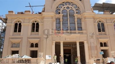 انتهاء 75% من أعمال ترميم المعبد اليهودي بالإسكندرية