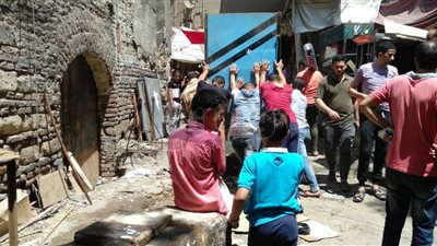 إزالة التعديات على مناطق آثار الأزهر والغورى والبحيرة (صور)