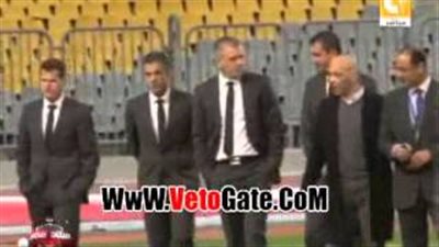 بالفيديو.. حكام لقاء القمة يتفقدون استاد «برج العرب»