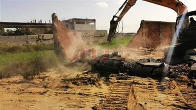 استرداد 19 فدانا من أراضي أملاك الدولة بالشرقية