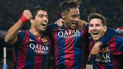 «ميسي ونيمار وسواريز» خارج قائمة برشلونة أمام فالنسيا