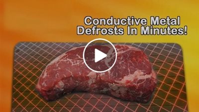 ابتكار جديد لإذابة اللحوم المجمدة في دقائق (فيديو)