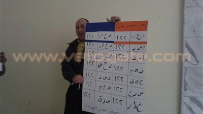 بالصور.. سائق يرفع لافتة توضح الفارق بين التاكسى والملاكى