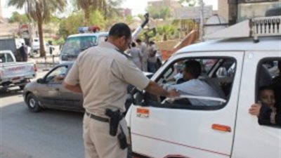 تحرير 1010 مخالفات وضبط 33 دراجة نارية دون لوحات في حملة بقنا