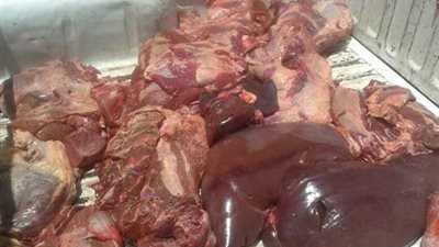 ضبط كميات من الكبدة غير الصالحة للاستخدام الآدمي في قنا