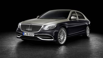 مرسيدس مايباخ S-Class 2019 بطلاء يواكب موضة السيارات (صور)
