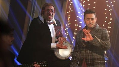 بالصور.. كواليس تصوير أغنية حمادة هلال «متغيرة» مع «أبو حفيظة»